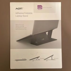 UnOpened MOFT Adhesive Foldable Laptop Stand- Fits Laptops up to 17”